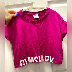 Gymshark crop top tee